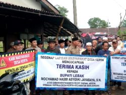 Deklarasi Warga Desa Kerta Berjalan Damai, Bukti Dukungan Penuh terhadap Keputusan Bupati Lebak