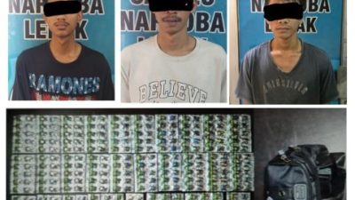 Tiga Tersangka Peredaran Obat Tanpa Izin Edar di Banjarsari Diamankan Sat Resnarkoba Lebak