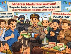 Generasi Muda Diselamatkan, Masyarakat Banjarsari Apresiasi Polres Lebak atas Penangkapan Pengedar Obat Ilegal