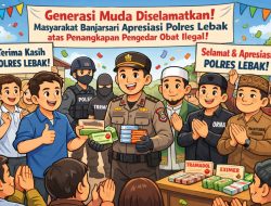 Generasi Muda Diselamatkan, Masyarakat Banjarsari Apresiasi Polres Lebak atas Penangkapan Pengedar Obat Ilegal