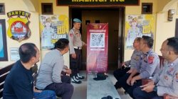 Kanit Propam Polsek Malingping Polres Lebak Berikan Sosialisasi WBS kepada Personel
