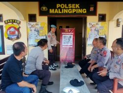 Kanit Propam Polsek Malingping Polres Lebak Berikan Sosialisasi WBS kepada Personel
