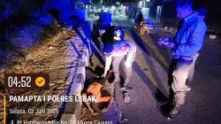 Laporan Masuk Via 110, Personel Polres Lebak Langsung Bergerak ke Lokasi