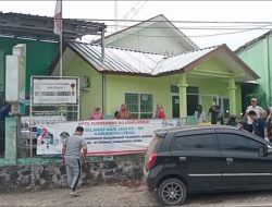 Puskesmas Bojongjuruh Gelar Gotong Royong Bersih bersih, Lingkungan Nyaman, Pasien Aman