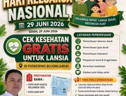 Puskesmas Bojongjuruh Gelar Cek Kesehatan Gratis Lansia di Hari Keluarga Nasional