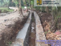 Oke Oktaviani ST,Kerja Maksimalkan Kualitas Fisik Irigasi Program  P3-TGAI Desa Sukadaya