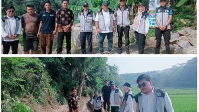 Pejabat BBWSC3 Sidak Progres P3-TGAI Kab Lebak
