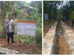Proyek Irigasi P3A-TGAI Cibatu Desa Ciburial, Cimanggu Sesuai Spesifikasi, Fisik Bangunan Berkualitas