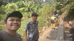 Sesuai Spek Dan RAB Fisik Irigasi P3-TGAI P3A Cinali Makmur Desa Giri Mukti. Warga Sambut Baik