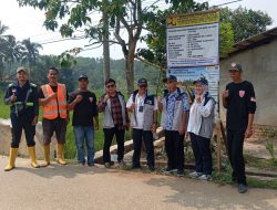 BBWS-C3 Lakukan Pengecekan PHO Pekerjaan P3-TGAI Di Kab Lebak.M Farid H ST, Fisik Irigasi Telah Sesuai Spesifikasi