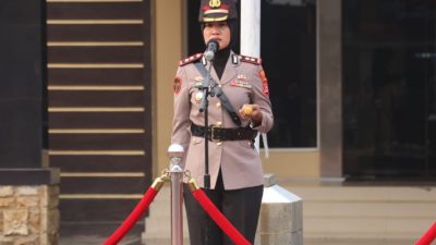 Kapolres Lebak Pimpin Upacara Peringati Hari Juang Polri