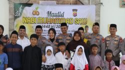 Polres Lebak Peringati Maulid Nabi Muhammad SAW dan Santuni Anak Yatim