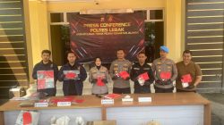 Pertambangan Pasir Laut dan Pengolahan Emas Tanpa Izin Berhasil Diungkap Sat Reskrim Polres Lebak