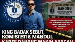 King Badak: Komisi Etik Mandul, Oknum Kades Rahong Makin Arogan, BBP Siap Gelar Aksi