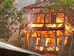 Pondok Pesantren Bustanul Ulum di Desa Ciapus Ludes Terbakar, Diduga Akibat Korsleting Listrik