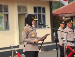 Kapolres Lebak Pimpin Upacara Sertijab Kabag SDM, Kasat Binmas, Kasiwas, dan Tiga Kapolsek Jajaran