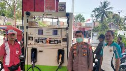 Kapolsek Malingping Polres Lebak Polsek Patroli ke SPBU, Monitor Ketersediaan BBM dan Antisipasi Gangguan Kamtibmas