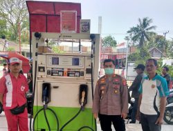 Kapolsek Malingping Polres Lebak Polsek Patroli ke SPBU, Monitor Ketersediaan BBM dan Antisipasi Gangguan Kamtibmas