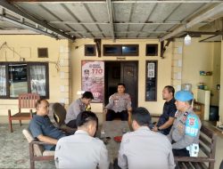 Kapolsek Malingping Polres Lebak Pimpin Anev, Beri Penekanan dan Himbauan ke Anggota Agar Bekerja Sesuai SOP