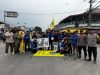 Puluhan Mahasiswa PMII STAI NH Malingping Gelar Aksi Sumpah Pemuda di Pasar Malingping
