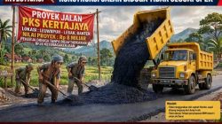 Proyek Jalan PKS Kertajaya 8 Miliar di Lebak Disorot, Diduga Tak Sesuai Spek dan Pekerja Tanpa BPJS